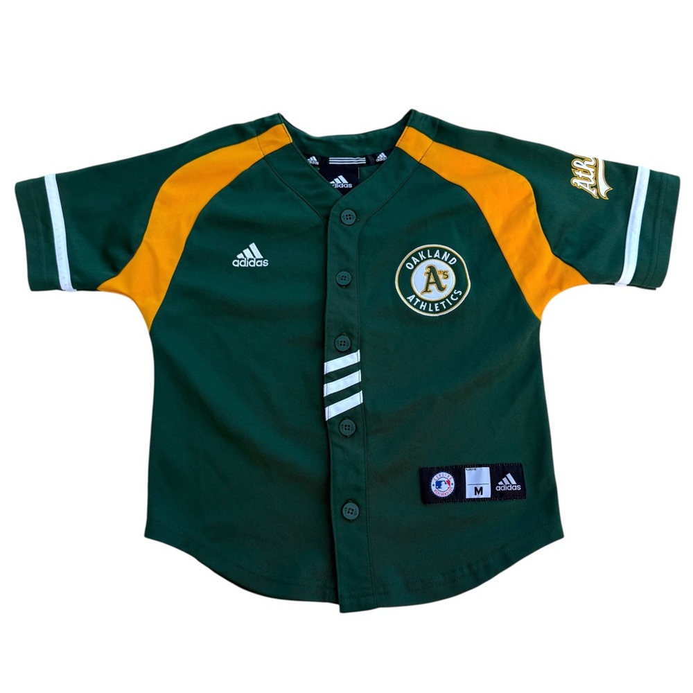 Adidas MLB Oakland Athletics Youth Baseball Jersey Sz M